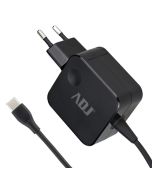 ADJ Alimentatore per Notebook 65watt type-C cavo 1.5mt colore Nero compatibile con Apple - 160-00147