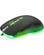 ACER Mouse Gaming Twist GM1100 6pulsanti 6400dpi Usb con 4 effetti Led colore Nero - TWIST-GM1100